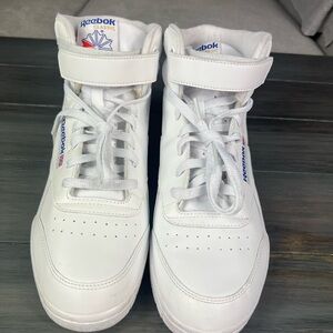 Reebok Classic White High-Top Sneakers